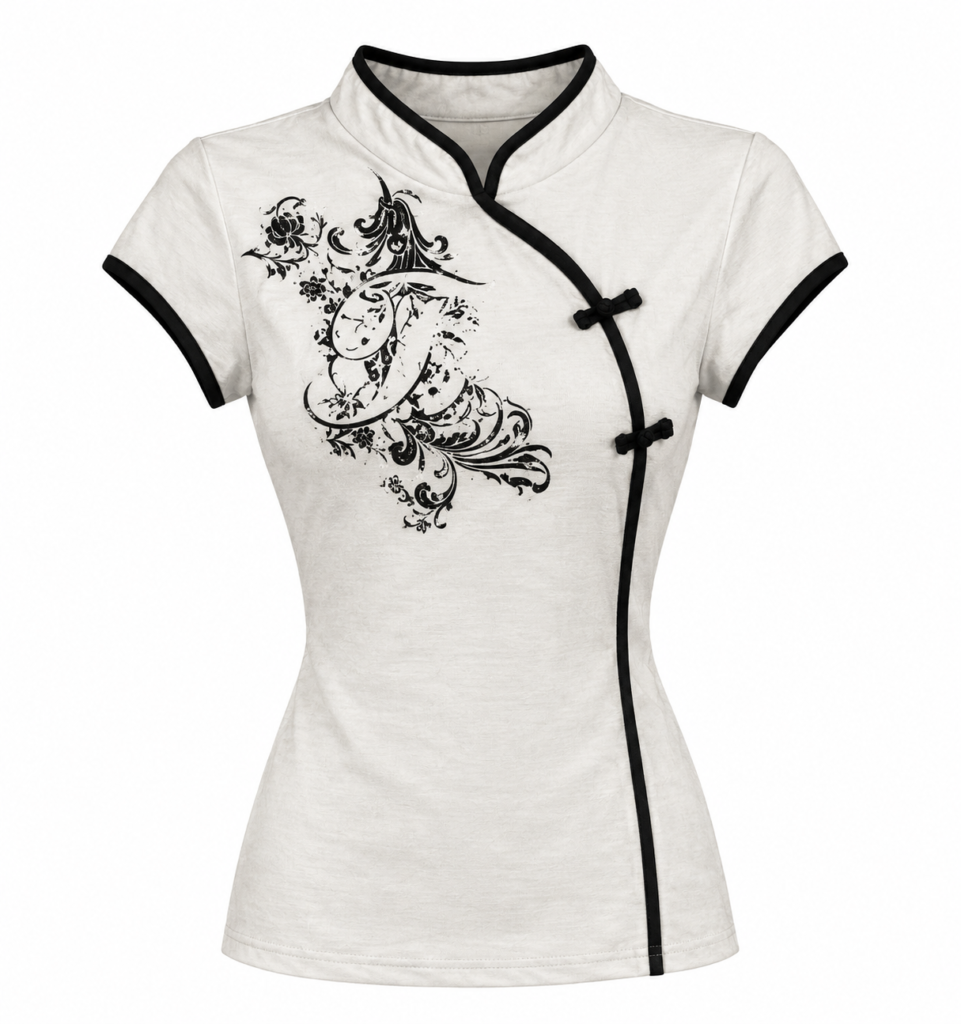 Polo Cheongsam Floral