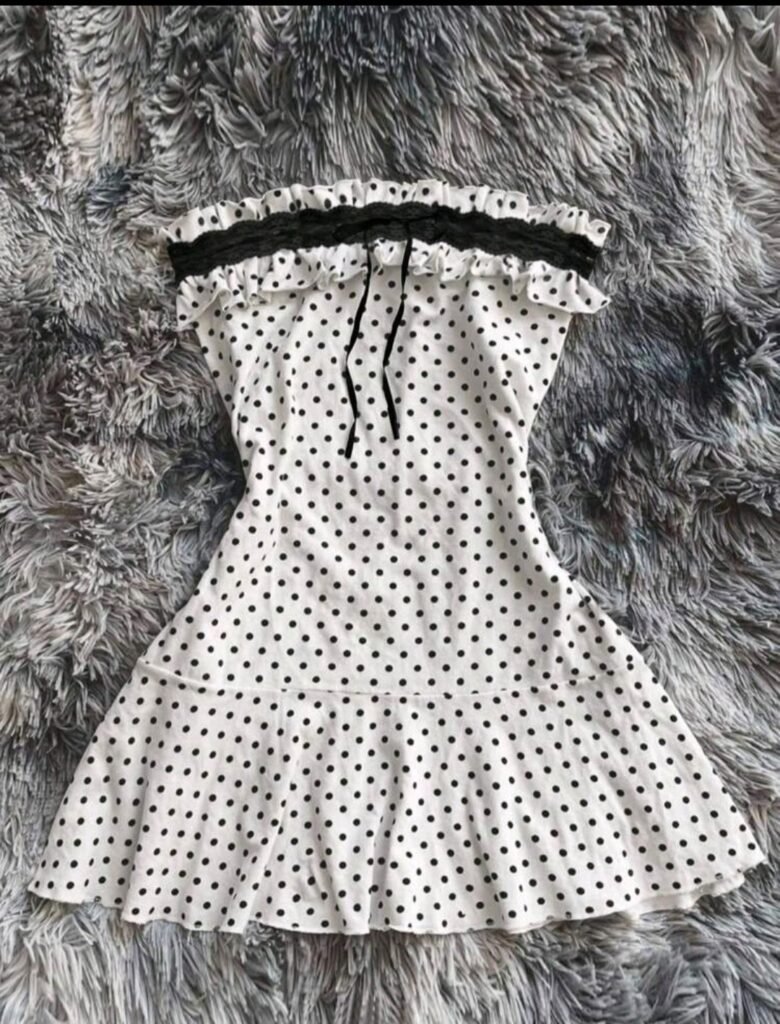 Vestido Y2K Luna Polka