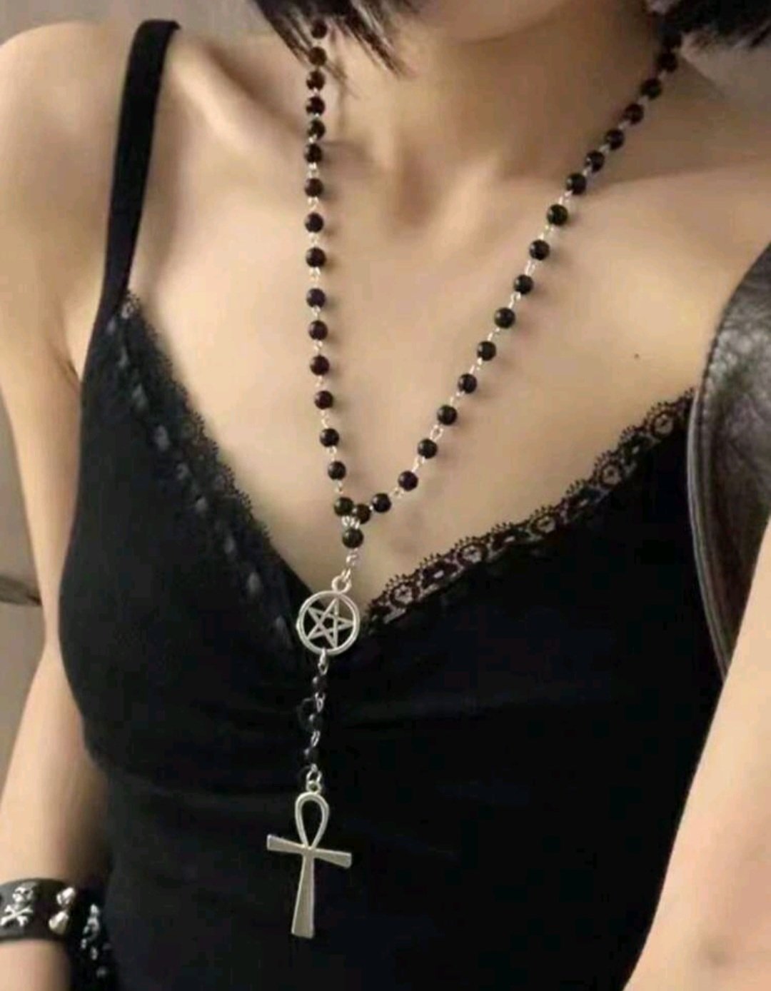 Collar Dark Ankh