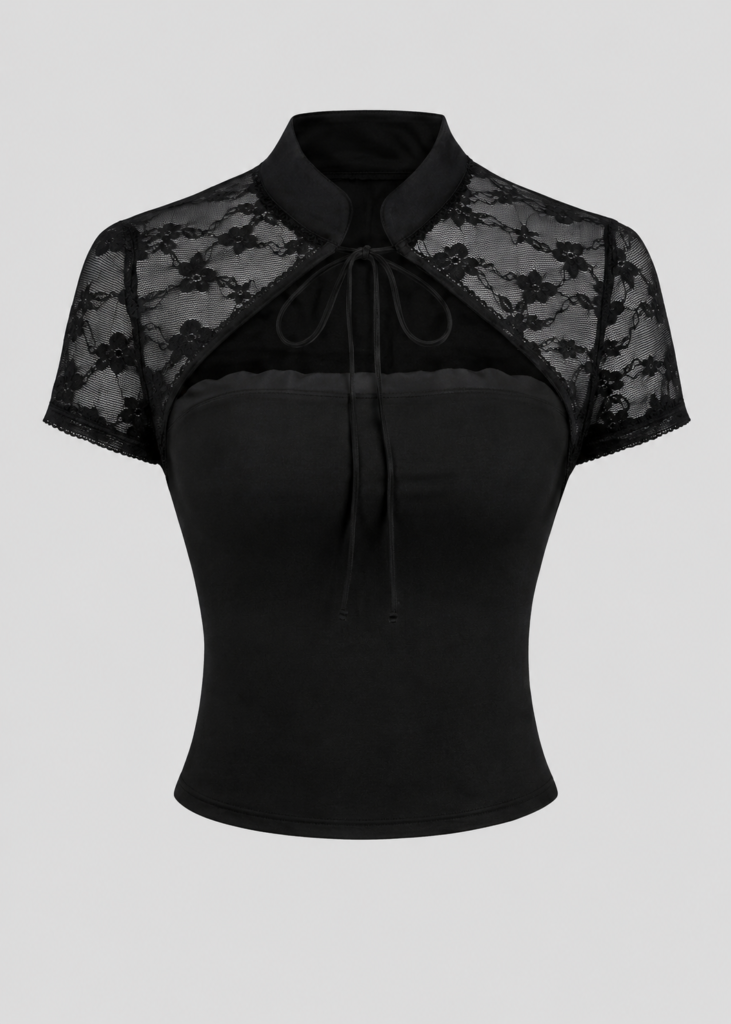 Blusa Black Lace