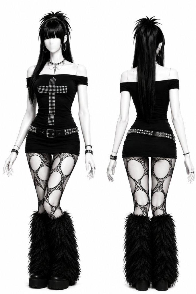 Conjunto Eclipse Noir Total Look