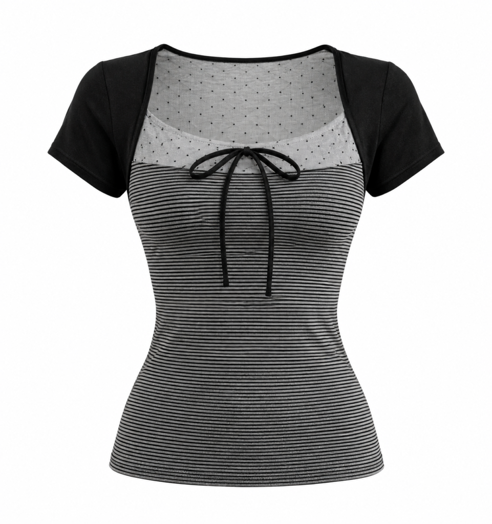 Polo Dark Stripe con Capa