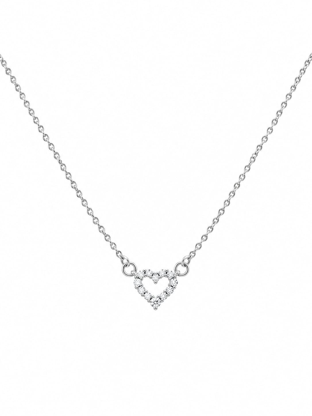 Crystal Heartline Collar