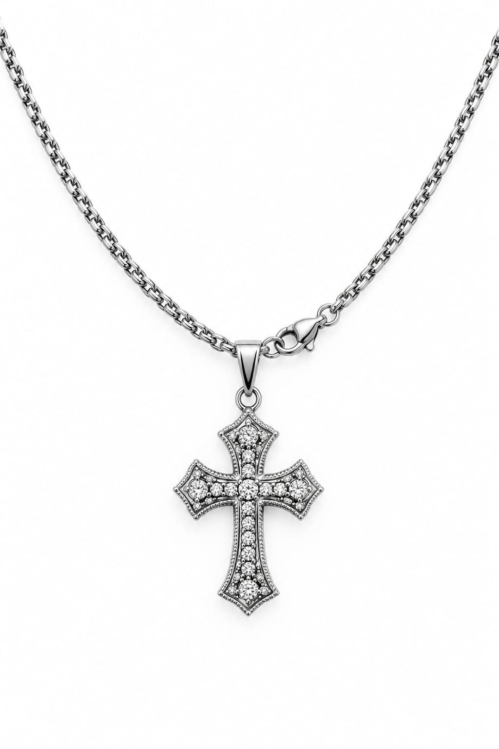 Collar Cross Crystal