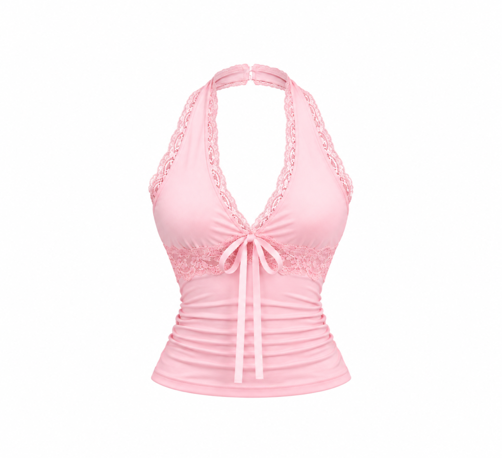 ROSE ÉTERNELLE – Halter Top